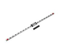 sourcing map MGN9 400mm Linear Sliding Rail Guide with MGN9H Sliding Carriage Block and Mini Guide, Linear Motion Guideway for Mini Engraving CNC Machine 3D Printer