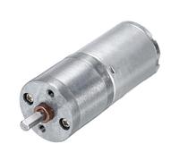 sourcing map Micro Gear Box Motor Speed Reduction Geared Motor DC 24V 35RPM JGA25-370 for Electronic Lock DIY RC