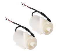 sourcing map Micro Mini Water Pump DC 4.5V Horizontal Style for Plant Watering, Pack of 2