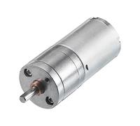 sourcing map Micro Speed Reduction Gear Box Motor DC 6V 130RPM Geared Motor for 370 Motor