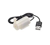 sourcing map Micro Submersible Mini Water Pump with USB Connector DC 3V Horizontal Style for Plant Watering
