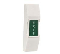 sourcing map Mini Door Release Button Push to Exit Resettable NO/NC/COM Switch for Access Control 76mmx23mm Panel 36V 3A