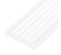 sourcing map Mini Hot Glue Sticks for Glue Gun 11mm x 200mm Milky White 12pcs