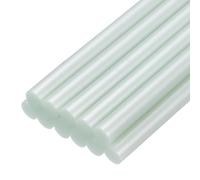 sourcing map Mini Hot Glue Sticks for Glue Gun 7mm x 100mm Light Grass Green 12pcs