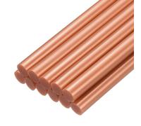 sourcing map Mini Hot Glue Sticks for Glue Gun 7mm x 100mm Rose Gold 12pcs