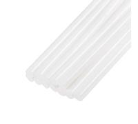 sourcing map Mini Hot Glue Sticks for Glue Gun 7mm x 100mm White 12pcs