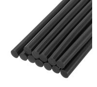 sourcing map Mini Hot Glue Sticks for Glue Gun 7mm x 200mm Black 12pcs