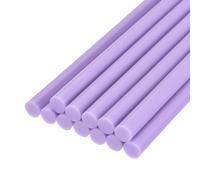 sourcing map Mini Hot Glue Sticks for Glue Gun 7mm x 200mm Light Purple 12pcs