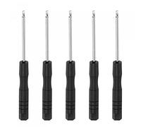 sourcing map Mini Slotted Screwdriver, 1.5mm Flat Head for Watch Eyeglasses Metal Buckle Electronics Repair, 5 Pcs