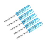 sourcing map Mini Slotted Screwdriver, 2.0mm Flat Head 45mm Length for Small Appliances Repair, 5 Pcs