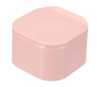 sourcing map Mini Trash Cans, 0.8 Gallon Press Type Small Desktop Trash Can Cute Garbage with Lid Waste Basket for Tabletop Countertop Car Bathrooms Kitchens Bedrooms and Offices, Nordic Pink