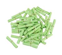 Sourcing Map Mini Vintage Message Scrolls, 100pc Valentine & Party Message Paper Roll, Light Green