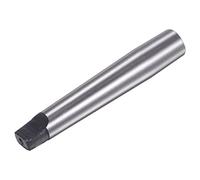 sourcing map Morse Taper Adapter MT2 to B18 Tang End Shank Adapter Morse Taper 2MT 18B for Lathes and Drill Presses Carbon Steel