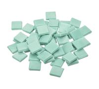 sourcing map Mosaic Tiles, Micro Glass Tiny Mini Mosaic Tile DIY Hobbies Handmade Crystal Free Stone Craft Material Creativity (Light Grass Green Pack of 500g)