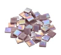sourcing map Mosaic Tiles, Micro Glass Tiny Mini Mosaic Tile DIY Hobbies Handmade Crystal Free Stone Craft Material Creativity (Dark Purple Pack of 100g)