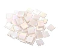 sourcing map Mosaic Tiles, Micro Glass Tiny Mini Mosaic Tile DIY Hobbies Handmade Crystal Free Stone Craft Material Creativity (Dull Cement Grey Pack of 500g)