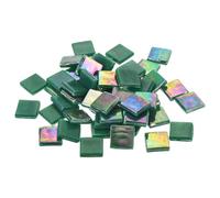 sourcing map Mosaic Tiles, Micro Glass Tiny Mini Mosaic Tile DIY Hobbies Handmade Crystal Free Stone Craft Material Creativity (Ultra Blue Pack of 200g)