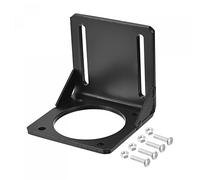 Sourcing Map Motor Mount Bracket Holder 98.5x100x98.5mm Black for 86mm NEMA 34 Stepper Motor with Screws