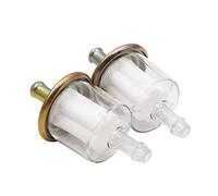 sourcing map Motorcycle Gasoline Petrol Inline Gas Fuel Filter for 8mm Hose