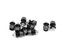 sourcing map Motorcycle License Plate Frame Mounting Bolt Screw 6mm Thread 10 Pcs