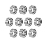 sourcing map MR74ZZ Deep Groove Ball Bearings 4mm x 7mm x 2.5mm Double Shielded Chrome Steel Z2 ABEC1 10pcs