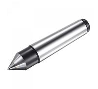 sourcing map MT4 F115 Carbide Tipped Lathe Dead Center Morse Taper 4MT 60 Degree for Woodworking Woodturning Lathe Drill Tool Hard Alloy