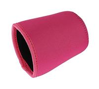 sourcing map Mug Sleeve Neoprene Insulated Protective Non Slip Coffee Tea Cup Silicone Cover for 16-18 Oz Fuchsia