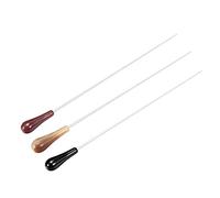 sourcing map Music Conductor Baton 39cm/15.35inch Length Brown Red Black Resin Handle Music Conducting Baton 3pcs