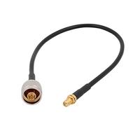 sourcing map N Male to SMA Female Adapter Pigtail RG58 Coaxial Cable 40cm Long