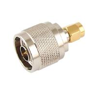 sourcing map N Type male Connector to SMA Male Connector Straight Adapter Connector