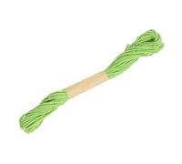 sourcing map Natural Jute Twine String, 0.08 Inch x 33 ft Jute Rope Thread String Rope for Gardening DIY Crafts Home Decor Gift Wrapping, Fruit Green