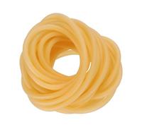 sourcing map Natural Latex Rubber Tubing, 2mm ID x 4mm OD 5 Meter Elastic Tube Rubber Hose for Home Stretching Sporting Laboratory