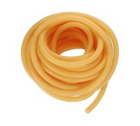 sourcing map Natural Latex Rubber Tubing, 6mm ID x 10mm OD 10 Meter Elastic Tube Rubber Hose for Home Stretching Sporting Laboratory