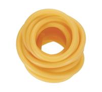 sourcing map Natural Latex Rubber Tubing, 6mm ID x 10mm OD 5 Meter Elastic Tube Rubber Hose for Home Stretching Sporting Laboratory