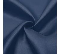 sourcing map Navy Blue Satin Fabric by the Yard, 5.5 Yards 59" Wide Silky Soft Cloth Fabrics for Bridal Dress Wedding Decorations DIY Crafts Sewing Napkins