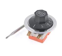 sourcing map NC AC 250 16A 3A 30-110C Temperature Control Switch Capillary Thermostat for Oven Refrigerator Heater