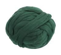 sourcing map Needle Felting Wool, 16 Oz Nature Fibre Wool Yarn Roving for Wet Felting, Handcrafts, DIY Materials (Light Dark Green)
