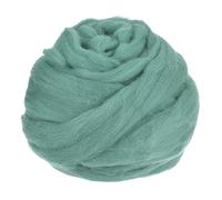 sourcing map Needle Felting Wool, 3.5 Oz Nature Fibre Wool Yarn Roving for Wet Felting, Handcrafts, DIY Materials (Tea Green)