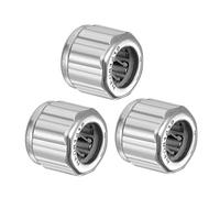 sourcing map Needle Roller Bearings, One Way Bearing, 8mm Bore 14mm OD 12mm Width 3pcs