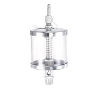 sourcing map Needle Valve Type Oil Cup M16x1.5 Thread 200ml Sight Gravity Drip Feed Oiler