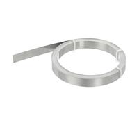 sourcing map Nichrome Flat Heater Wire 32.5ft(10m) x0.2mmx12mm High Temp Wire for Heating Elements, DIY Craft, Black and Silver