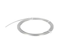 sourcing map Nichrome Flat Heater Wire 32.5ft(10m) x0.2mmx2mm High Temp Wire for Heating Elements, DIY Craft, Black and Silver