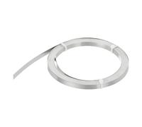 sourcing map Nichrome Flat Heater Wire 32.5ft(10m) x0.2mmx6mm High Temp Wire for Heating Elements, DIY Craft, Black and Silver