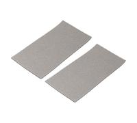 sourcing map Nickel Foam Electrode, Button Battery Electrode Disc Nickel Foam Sheet Porous Foam Nickel 200x100x3mm with Adhesive Pack of 2, Grey