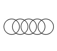 sourcing map Nitrile Rubber O-Rings 115mm OD 108mm ID 3.5mm Width, Metric Nitrile Rubber Sealing Gasket, Pack of 5