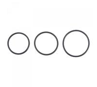 sourcing map Nitrile Rubber O-Rings 14mm 15mm 17mm OD 12mm 13mm 15mm ID 1mm Thick Seal Gasket, Black 60in1 Set