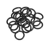 sourcing map Nitrile Rubber O-Rings 14mm OD 10mm ID 2mm Width, Metric Sealing Gasket for Automotive Machine Plumbing, Pack of 20