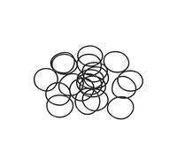 sourcing map Nitrile Rubber O-Rings 19mm OD 17mm ID 1mm Width, Metric Sealing Gasket for Automotive Machine Plumbing, Pack of 20