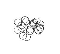 sourcing map Nitrile Rubber O-Rings 22mm OD 20mm ID 1mm Width, Metric Sealing Gasket for Automotive Machine Plumbing, Pack of 20