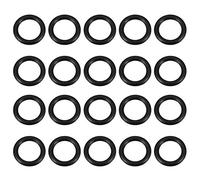 sourcing map Nitrile Rubber O-Rings 24mm OD 17mm ID 3.5mm Width, Metric Nitrile Rubber Sealing Gasket for Automotive Machine Plumbing, Pack of 20